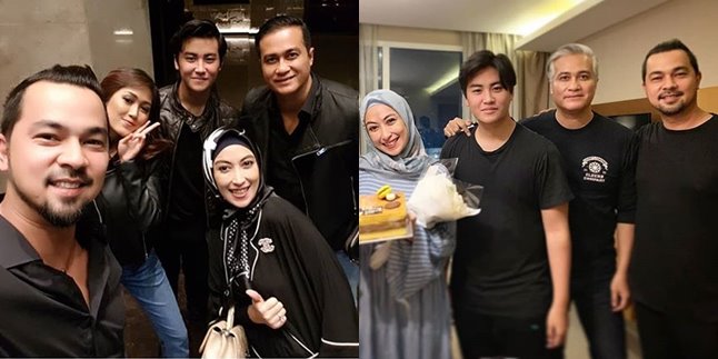 PHOTO: Despite being exes, Annisa Trihapsari and Sultan Djorghi remain very close to Adjie Pangestu