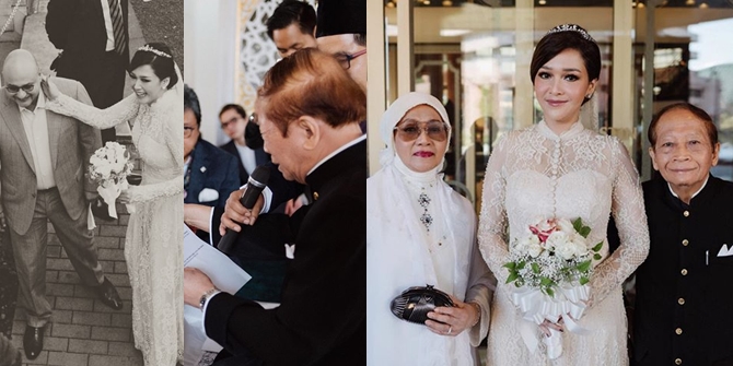 PHOTOS of Sweet Moments Behind Maia - Irwan's Wedding, Father in Tears