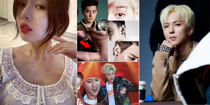 PHOTO: Not Only HyunA, These K-Pop Idols Also Daringly Pierce Unusual Places