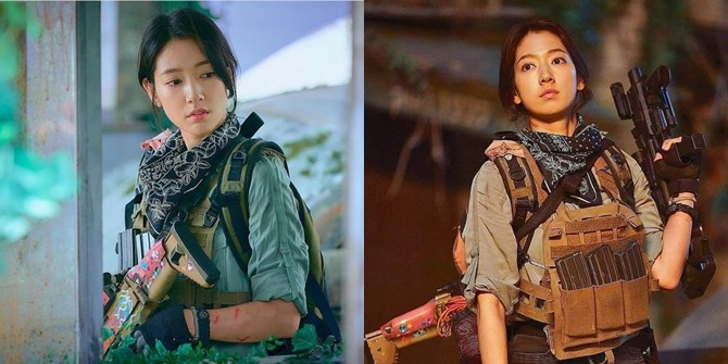 Park Shin Hye's Photo in the Drama 'SISYPHUS: THE MYTH', Looking Different as a Tough Warrior from the Future