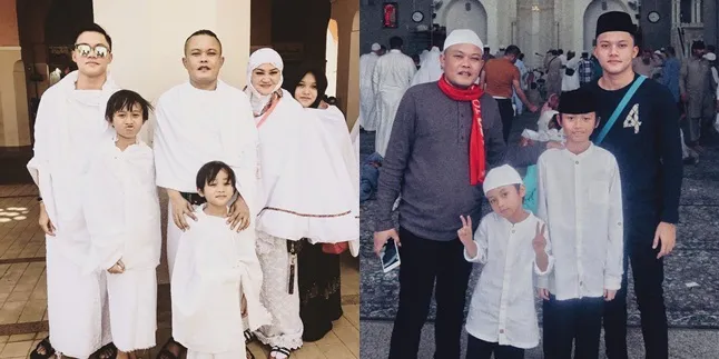 FOTO: PASCA LEBARAN, SULE BOYONG KELUARGA UMRAH BARENG 