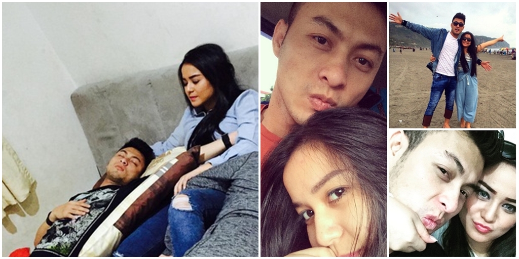 FOTO Peluk Tiduran Bareng Juwita Bahar Pacar Mesra 