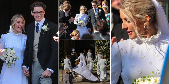 PHOTOS: Ellie Goulding & Caspar Jopling's Wedding Blessing, as Luxurious as English Nobility!