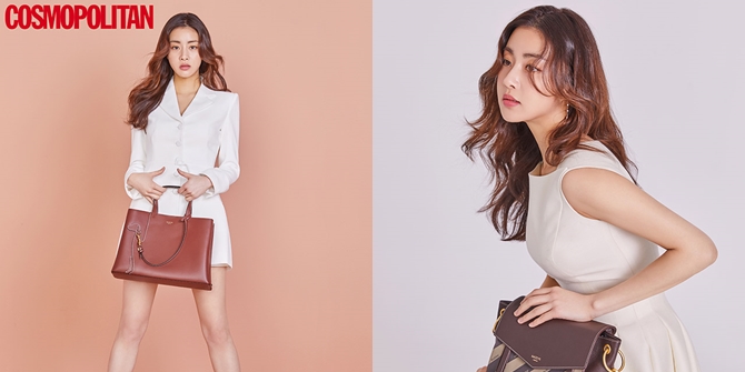 PHOTO: Beautiful Kang Sora in Pastel Colors Spring Photoshoot