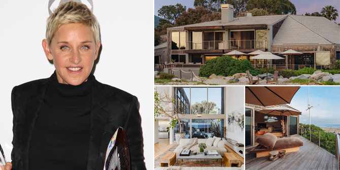 PHOTO: Appearance of Ellen DeGeneres' Beachside Luxury House