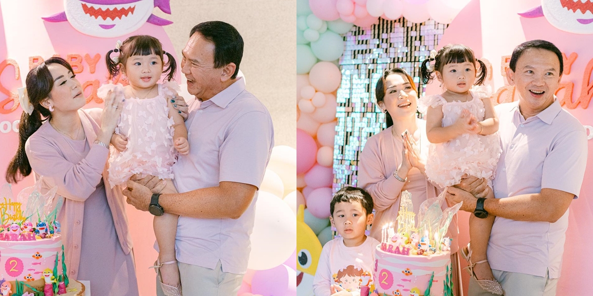 Photo of Sarah Eliana's 2nd Birthday Celebration, Ahok and Puput Nastiti Devi's Daughter, Beautiful and Adorable, Captivating Attention