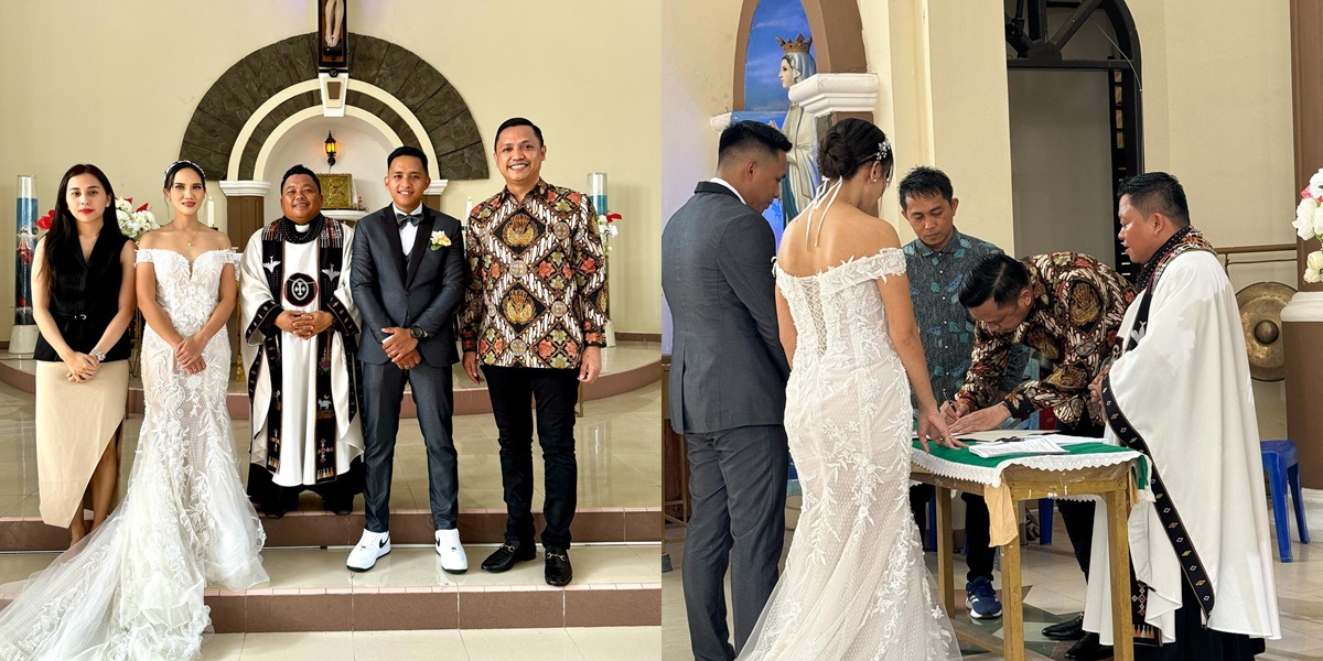 Wedding Photos Of Bharada E And Ling Ling In Manado, Converted Religion ...