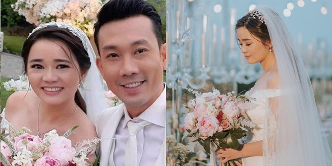 Romantic Wedding Photos of Denny Sumargo and Olivia Allan, The Groom is Funny!