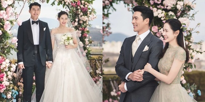 LOOK: Hyun Bin And Son Ye Jin's Official Wedding Photos Are Here