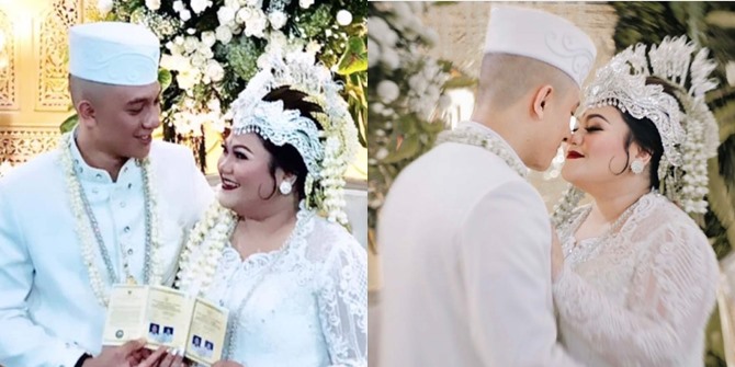 Olivia Nathania's Wedding Photos, Daughter of Nia Daniaty, Her Husband is a Correctional Analyst
