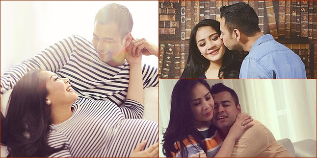 [FOTO] PERUT NAGITA SLAVINA MEMBUNCIT, RAFFI AHMAD MAKIN 