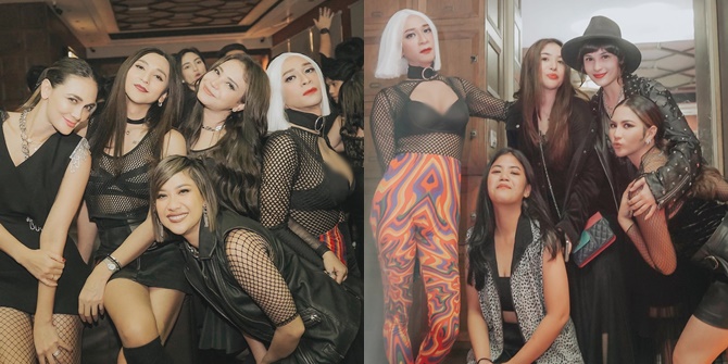 Celebrity Birthday Party Photos with Aries Zodiac Theme, Gothic Style, and Top Stars, Aming's Chest Becomes the Highlight with Chelsea Islan and Ex-Boyfriend in Attendance