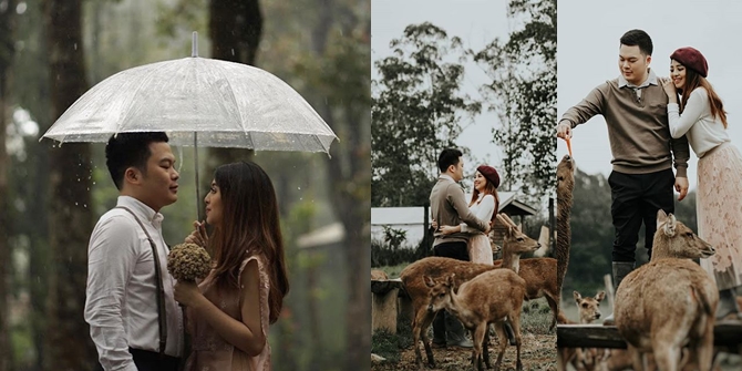 PHOTO Prewed Jessica Vania - Echa Soemantri, Serene in the Rain