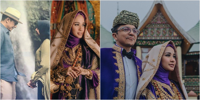  FOTO PREWED LAUDYA CYNTHIA BELLA ENGKU EMRAN MESRA DI 