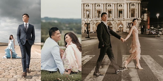 Jusup Cayadi - Clarissa's Romantic Pre-wedding Photos in Paris