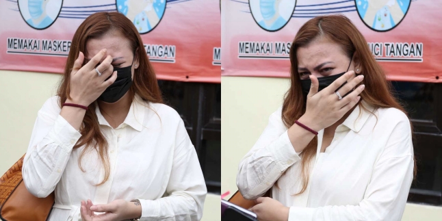 Foto Ratu Rizky Nabila, Officially Divorced from Persija Defender Cried in Court