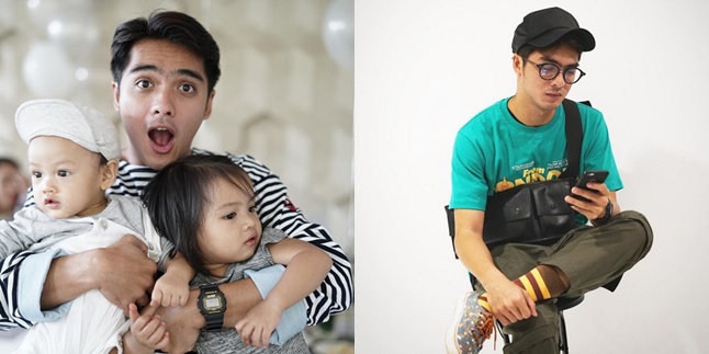 Foto Ricky Harun Si Papa Kece Dengan Baby Face Gaya