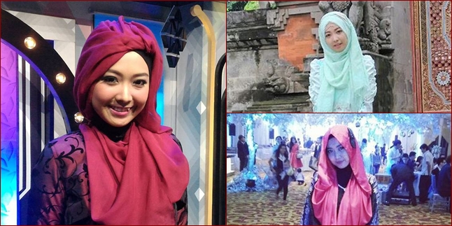  FOTO RIZUKI MAGICIAN HIJABERS YANG IMUT DAN BERGIGI 