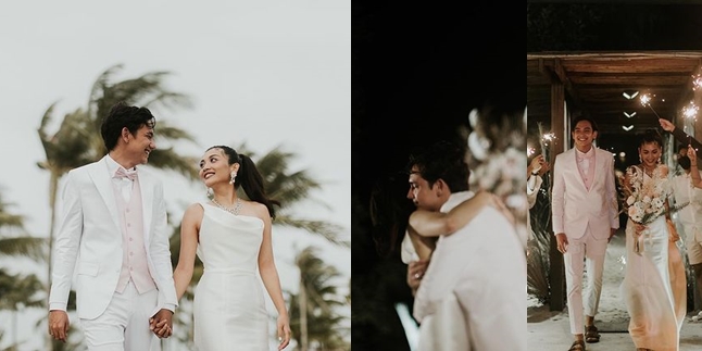 Romantic Photos of Adipati Dolken - Canti Tachril's Wedding Reception, Wife Immediately Protective!