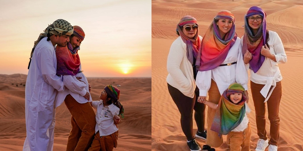 PHOTO: Ruben Onsu Invites Family to Vacation in the Desert