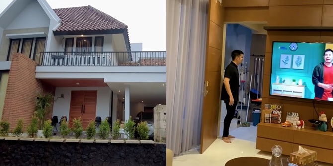 Newlywed House Photos of Handika Pratama & Rosiana Dewi, There is a Hidden Room and Bali-themed Swimming Pool