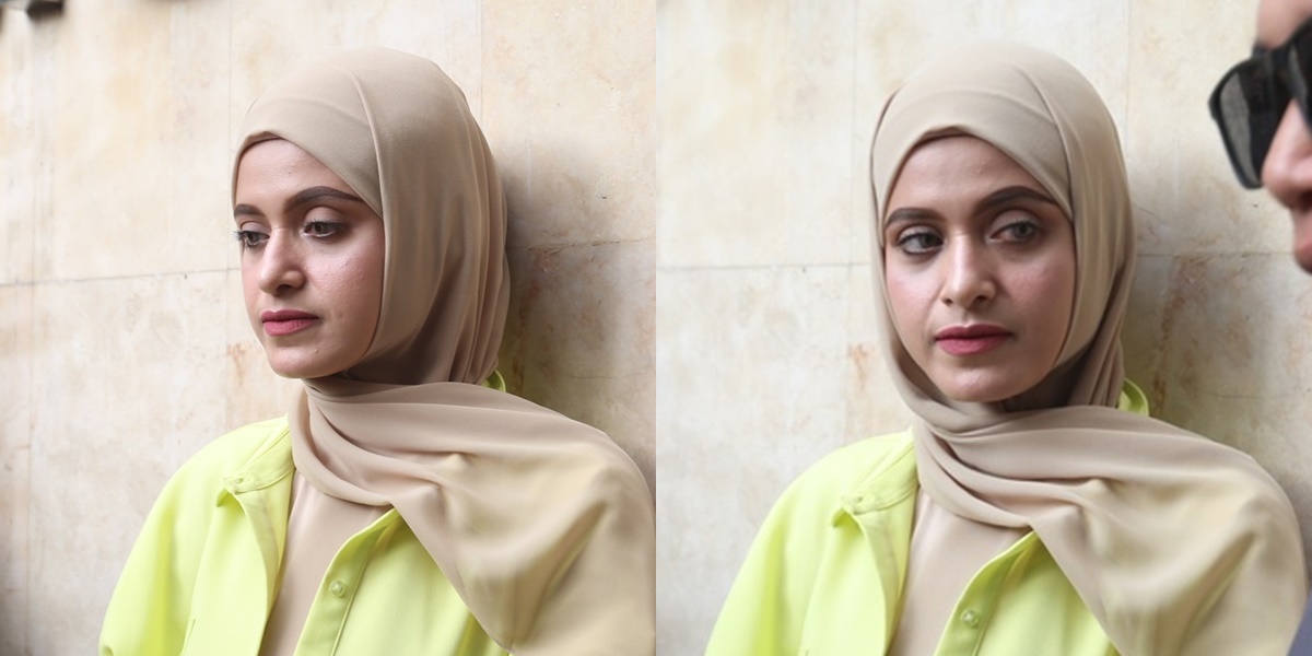 Photos of Sarah Alamudi, Rizal Djibran's Ex-Wife, at the Police Station, Sad Expression Seen