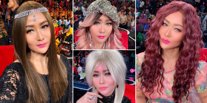 PHOTO: Collection of Inul Daratista's Wigs, Competing with Kylie Jenner!