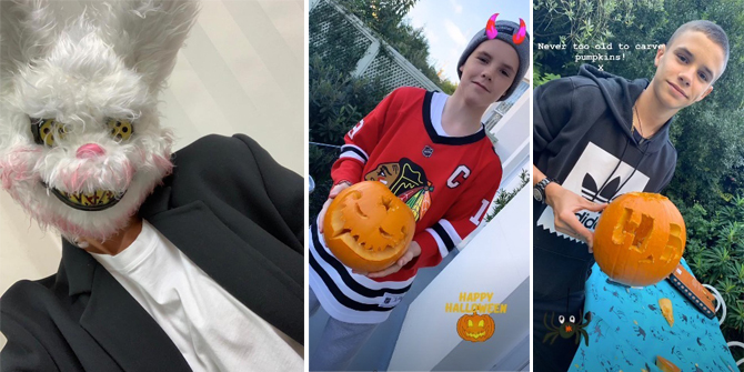 PHOTO: The Fun of Halloween Celebration by the Victoria Beckham Family