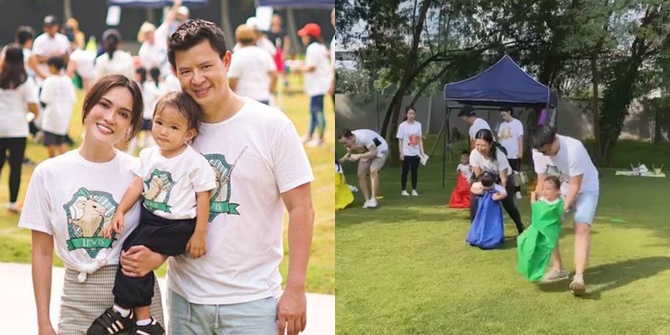 First Sport Day Photo of Claire, Shandy Aulia's Child at School, which Mommy and Daddy are Excited About