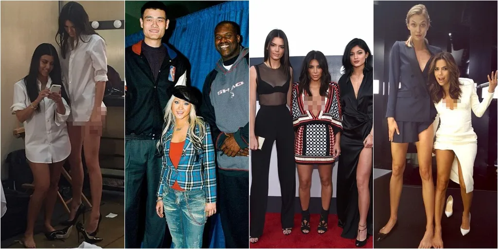 FOTO: TAHU TIDAK? SEDERET ARTIS INI TINGGINYA TIDAK SAMPAI 