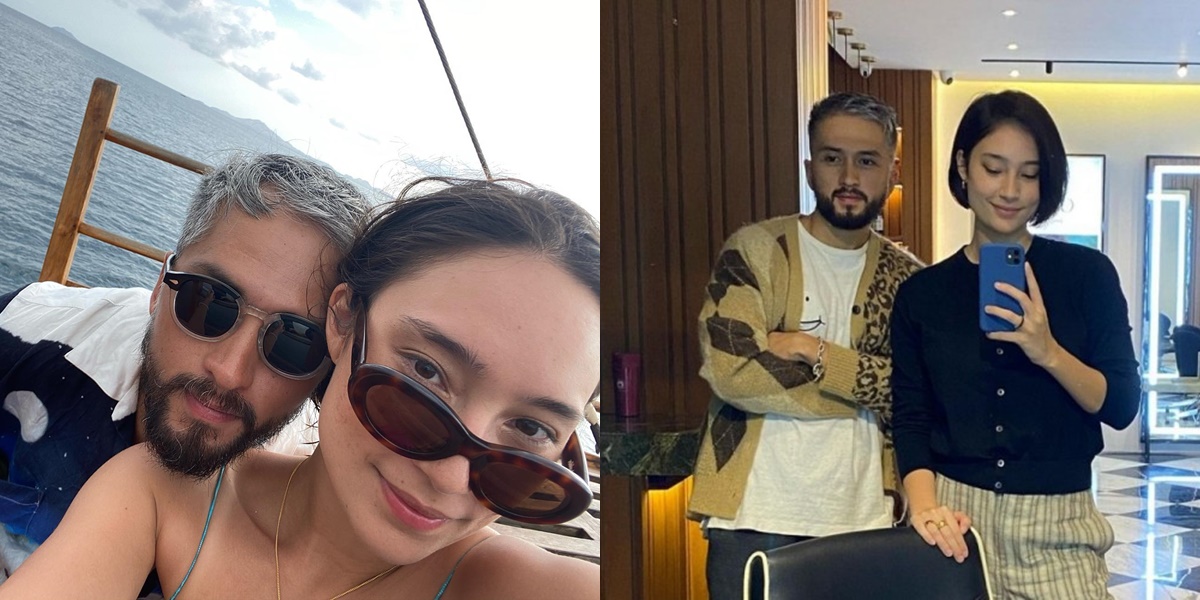 Photos of Tatjana Saphira and Her Handsome White-Haired Boyfriend, Rarely Posting Affection but Often Vacationing Together