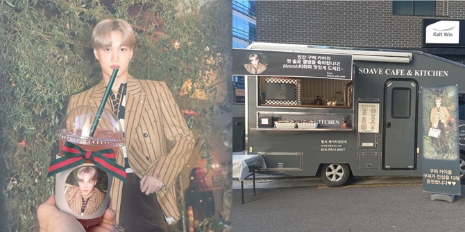 Photo of Coffee Truck Made by Gucci With Love for Kai EXO, Netizens Want to Have It