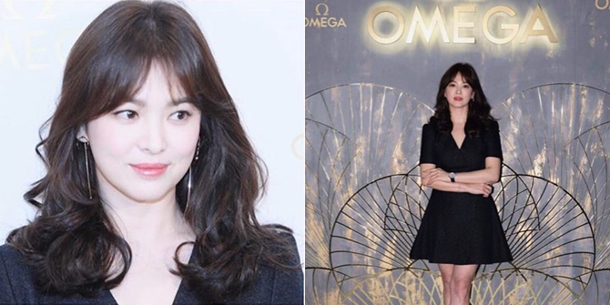 FOTO Ubah Style Rambut Jadi Panjang Song Hye Kyo Makin 