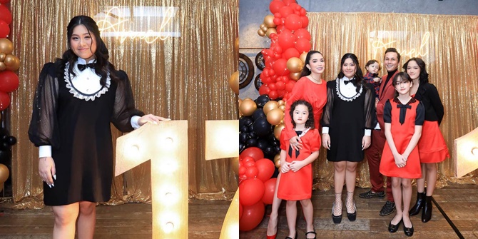 17th Birthday Photos of Amel, Ussy Sulistiawaty & Andhika Pratama's Daughter, Warm Hug from Father for the Princess and Sleepy Baby Saka in the Spotlight