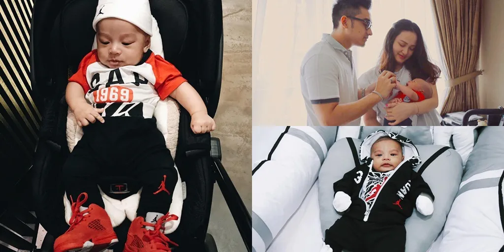 FOTO: USIA 2 BULAN, ANAK TOMMY RUMENGAN MAKIN CAKEP & STYLISH ...