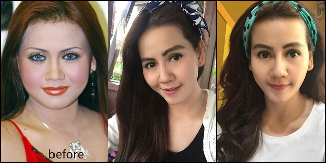 FOTO WAJAH CANTIK HASIL OPLAS NITA THALIA, SEAJAIB BONEKA BARBIE