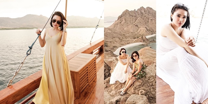 Wika Salim's Fun Vacation in Labuan Bajo, Extremely Beautiful!