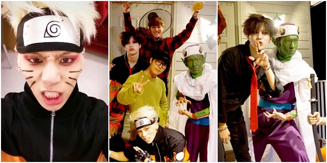 Galeri Foto Serunya Kostum Halloween Ala Shinee 2013 Kapanlagi Com