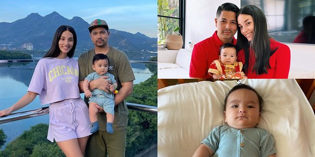 Handsome Brazilian Mix, 8 Portraits of Baby Aizen, Jessica Iskandar's Nephew - Foreign Face and Chubby Cheeks Catch Attention