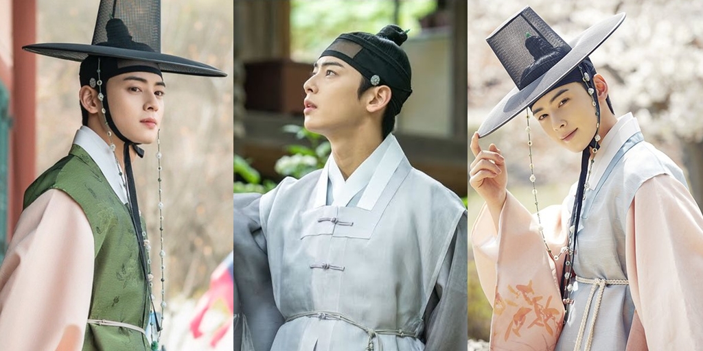 Handsome Cha Eun Woo as the Lead Actor in a Korean Historical Drama