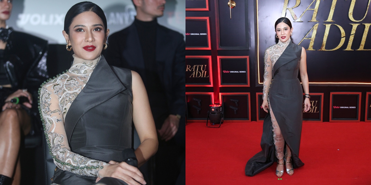 Her Dress Steals Attention, 8 Portraits of Dian Sastrowardoyo on the 'RATU ADIL' Red Carpet - Wearing Unique Watches