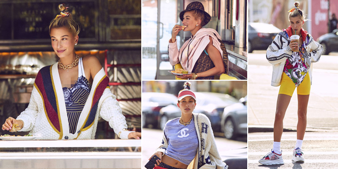 Hailey Baldwin's Candid Style in Her Latest Photoshoot, Super Cool!