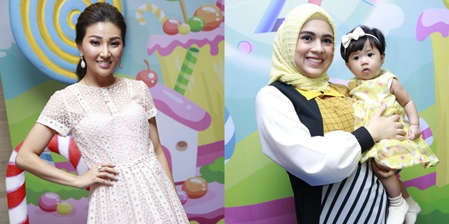 Beautiful Style of Sarwendah - Nycta Gina at the Kilau Raya HUT MNCTV 27th Anniversary