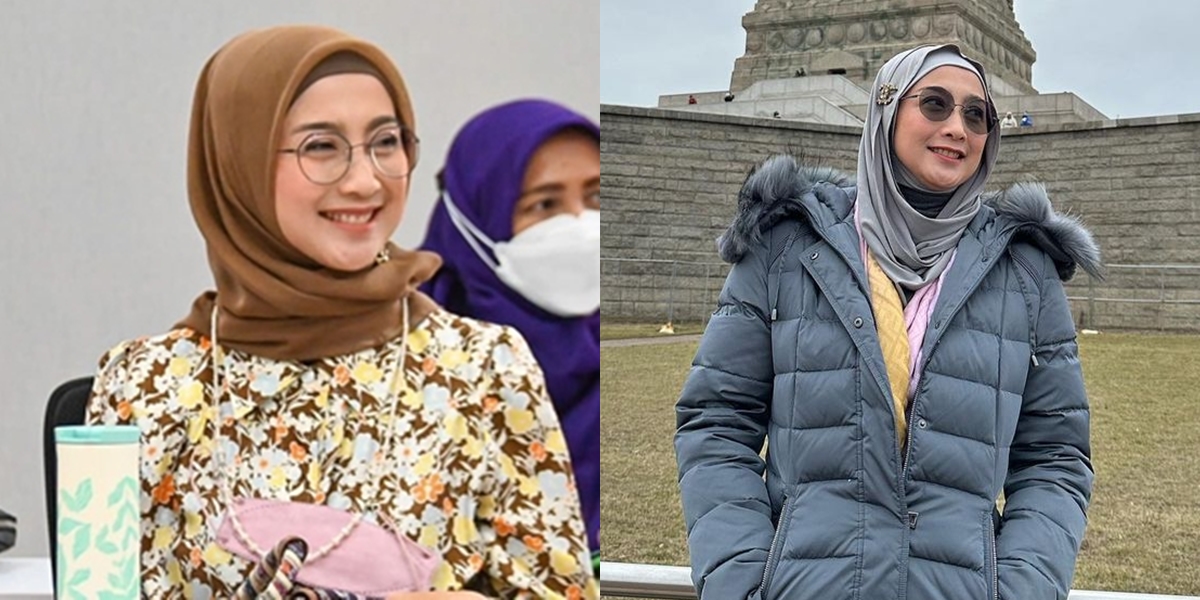 Her Hijab Style is Criticized, Here are 8 Portraits of Desy Ratnasari Mentioned about Aurat by Netizens - Judged to Show Her Neck Area