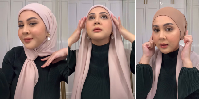 Her Hijab Style Receives Criticism for Showing Neck and Hair Above the Ears, Kesha Ratuliu Remains Calm