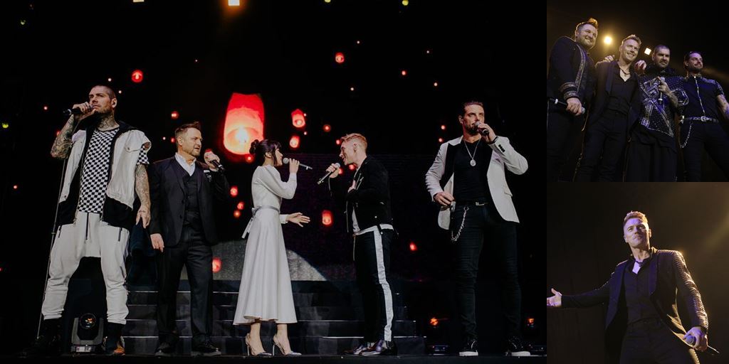 Boyzone Holds Farewell Concert in Indonesia, Collaborates with Isyana