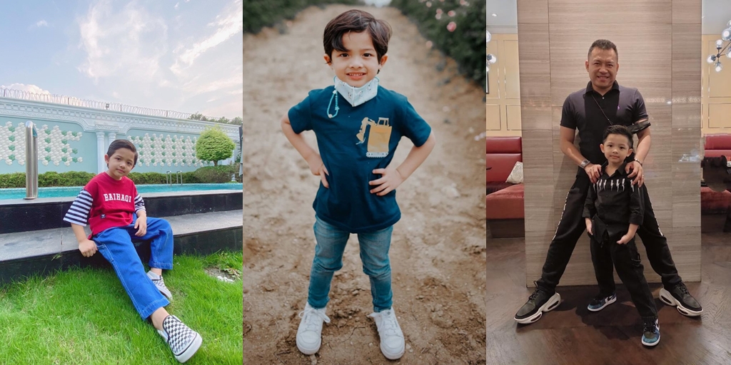 Turning 5 Years Old, Check Out 7 Photos of Arsya Hermansyah who is Getting Handsome - Styling Like an Adult 