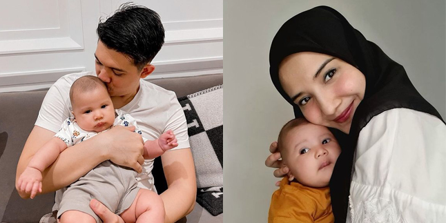 After Two Months, Here are 8 Photos of Baby Ukkasya, Zaskia Sungkar and Irwansyah's Adorable and Chubby Child