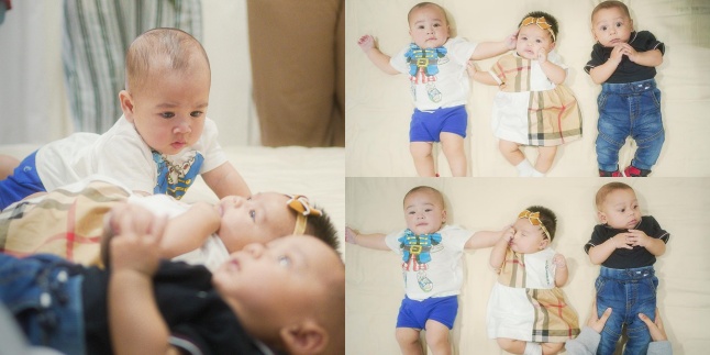 Geng 'The Bumils' Reunited with Sultan's Babies, 11 Adorable Photos of Baby Ameena, Rayyanza, and Leslar During Playdate - Netizens: Not Enough Kenzo