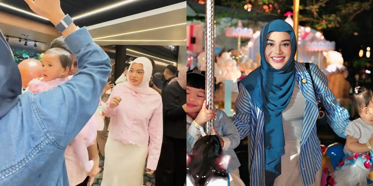 Geni Faruk Reads Prayers for Azzura, Aurel Hermansyah's Facial Expression Makes Netizens Curious